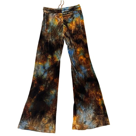 Haley Bob Pants - Haley Bob VTG Womens Tie Dye Yoga Hippie Palazzo Pants Bell Bottoms, S